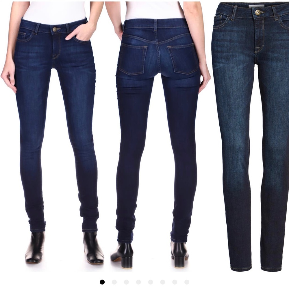 DL1961 Florence Jeans with Ribbing